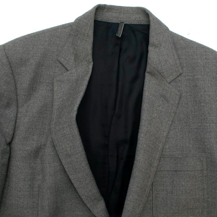 tailored jacket grey