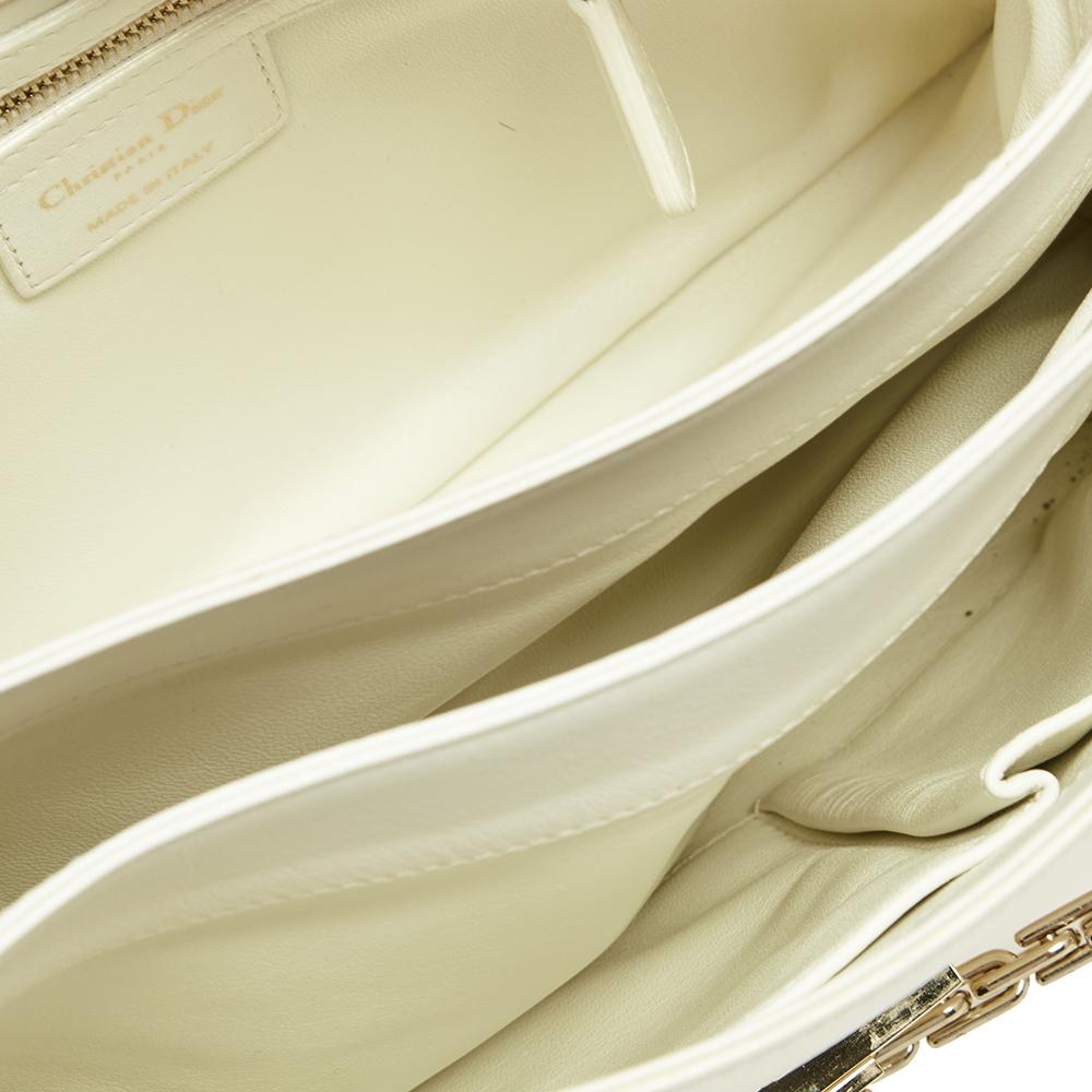 Dior Vanilla Leder Große Diorling Umhängetasche 5