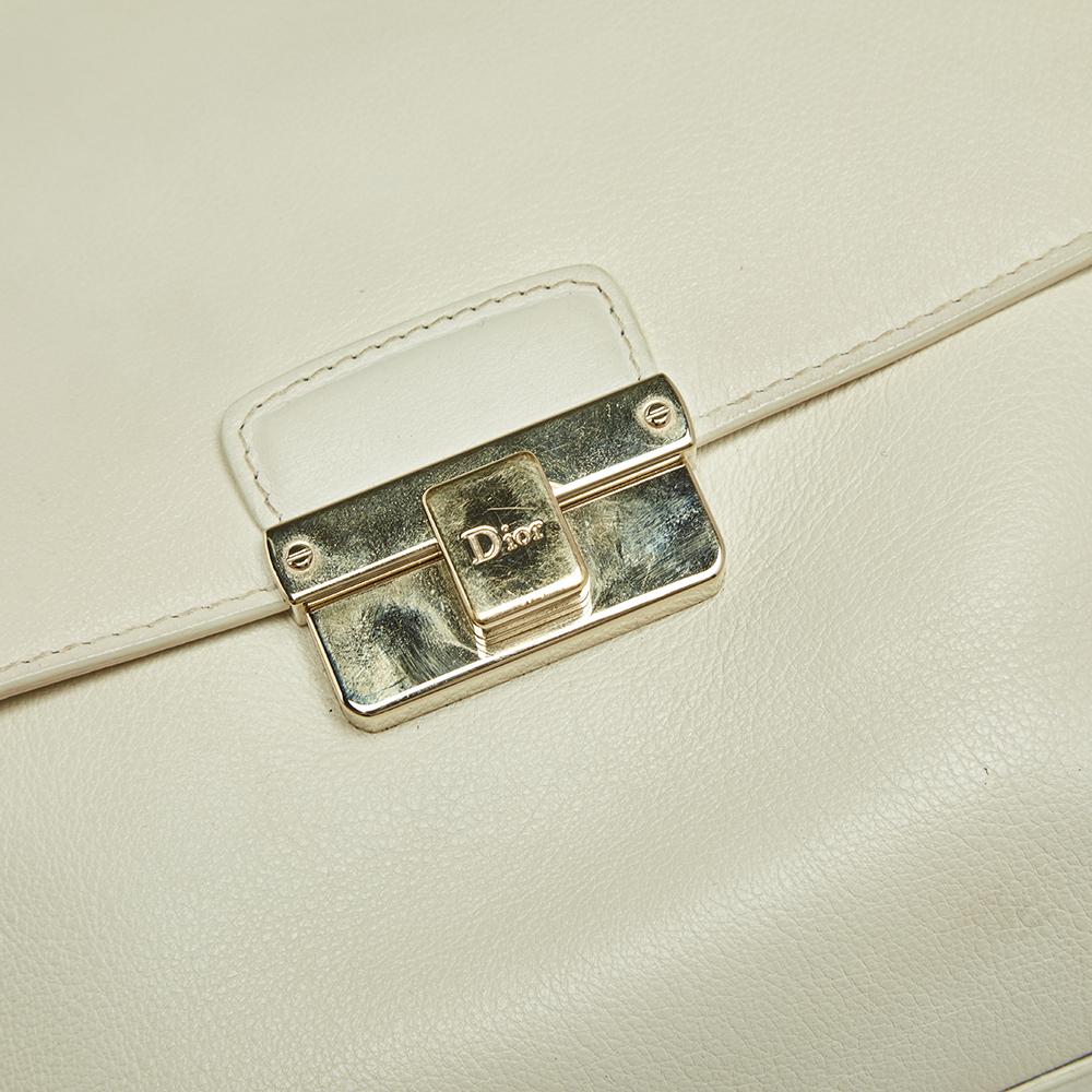 Dior Vanilla Leder Große Diorling Umhängetasche 4
