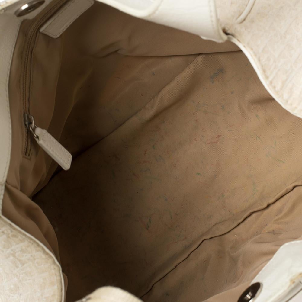 Borsa a tracolla obliqua in tela e pelle multitasche Dior Vanilla 7