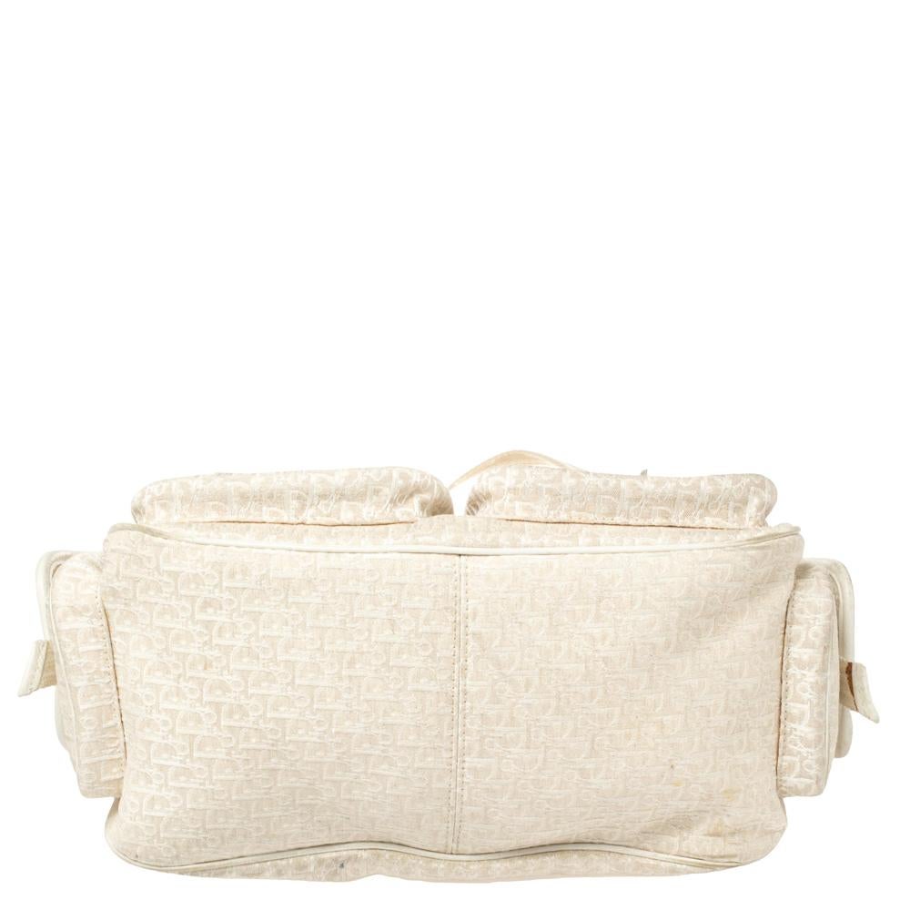 Donna Borsa a tracolla obliqua in tela e pelle multitasche Dior Vanilla