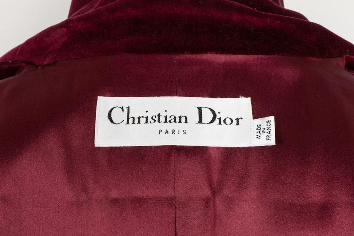 Dior Velvet Jacket Fall Winter, 2008 For Sale 2