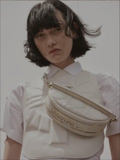 DIOR Vibe Hobo bag white/ecru/gold handbagperfect fusion of sportswear & luxury