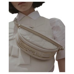 DIOR Vibe Hobo bag white/ecru/gold handbagperfect fusion of sportswear & luxury