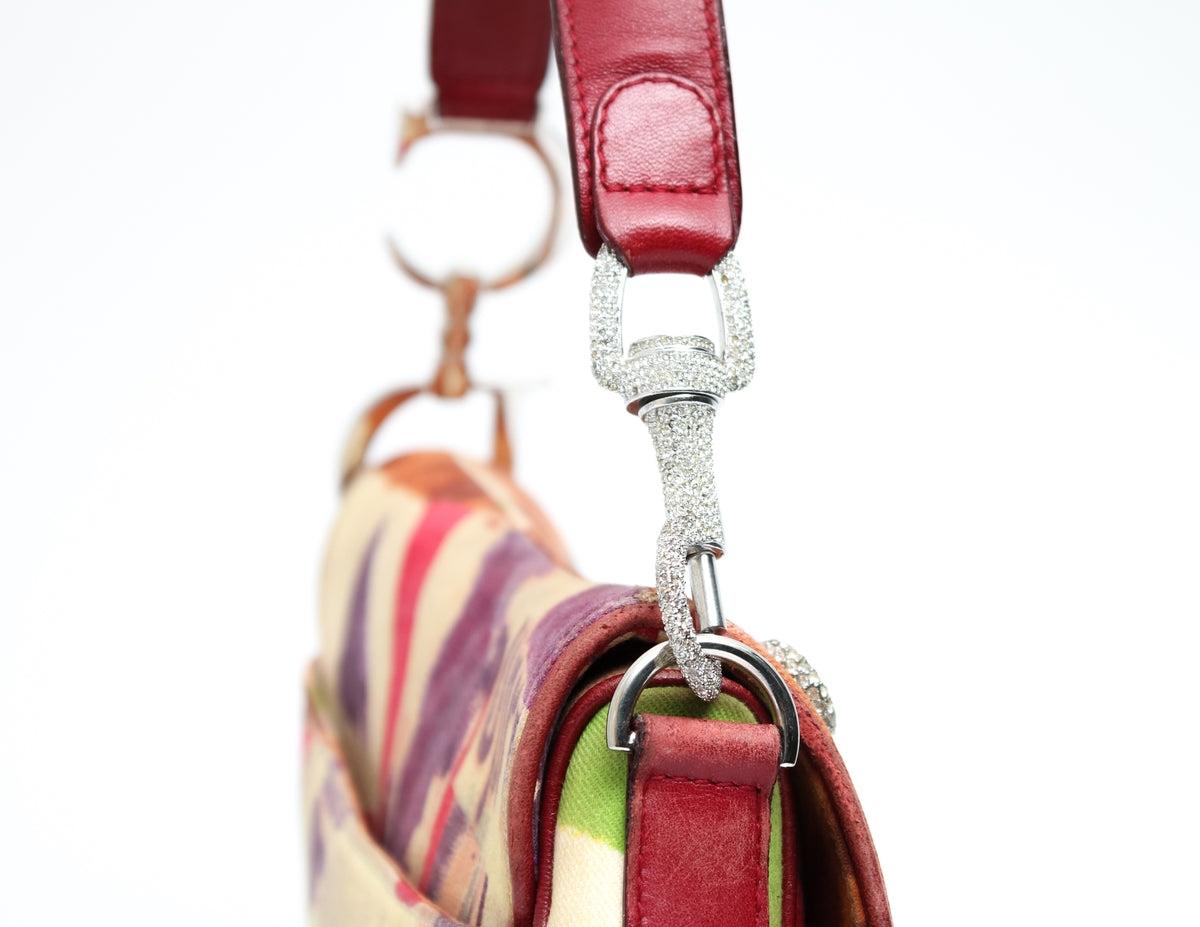 Christian Dior Victim Embellished Saddle Bag For Sale 1