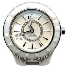 Dior VIII Keramik-Automatikuhr mit Diamanten