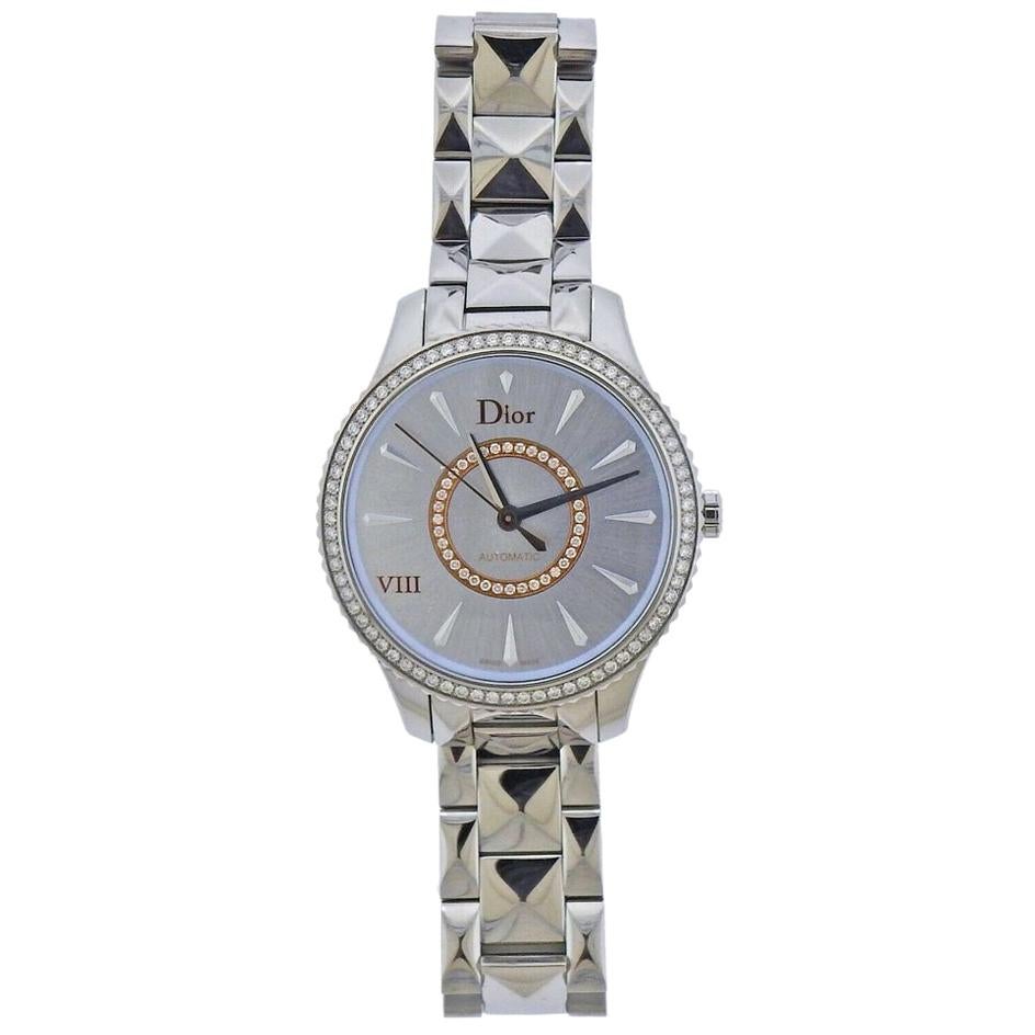 Dior VIII Diamond Automatic Watch CD153510M001 For Sale