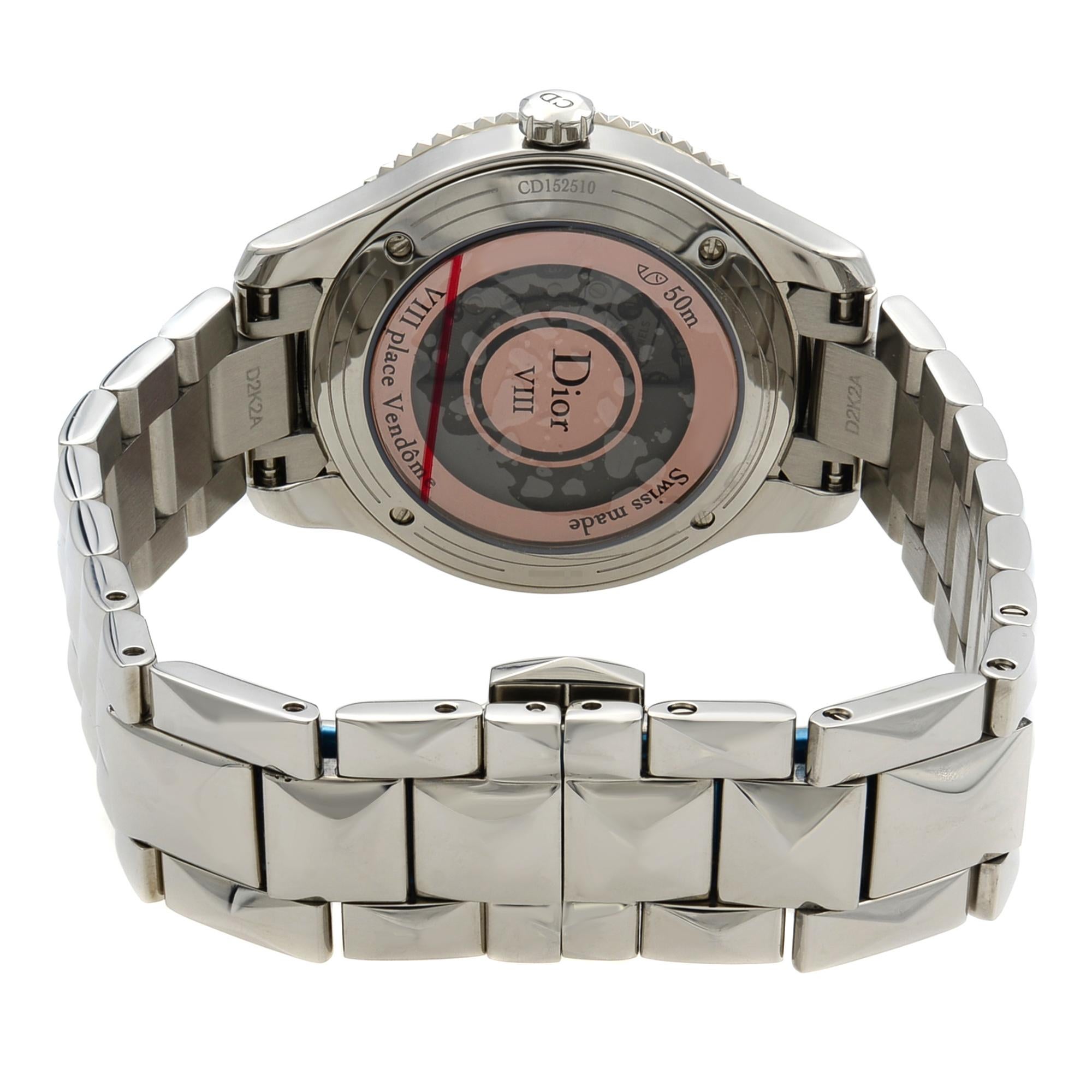 dior watch blue