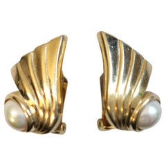 Dior Vintage 1980s Clip Earrings