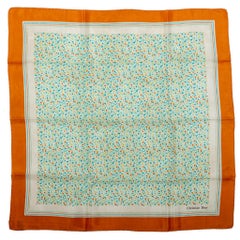 Dior Vintage Abstract Small Silk Scarf