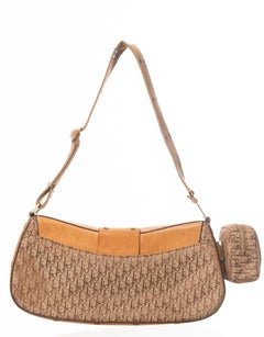 Dior Vintage Beige Diorissimo Street Chic Columbus Bag 2003