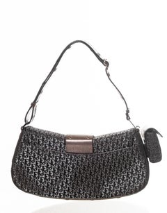 Dior Vintage Black Diorissimo Street Chic Columbus Bag 2003