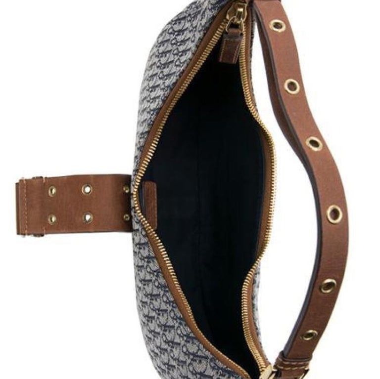 Dior Vintage Denim Diorissimo Street Chic Hobo Bag 2003 at 1stDibs