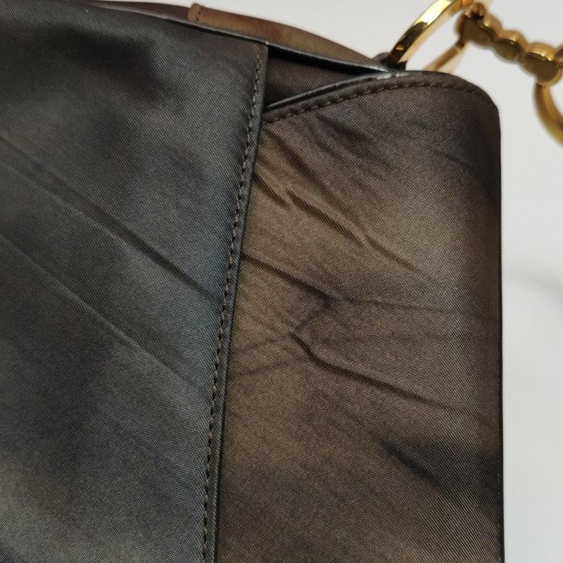 Dior Vintage Double Saddle Printed Nylon Shoulder Bag 8