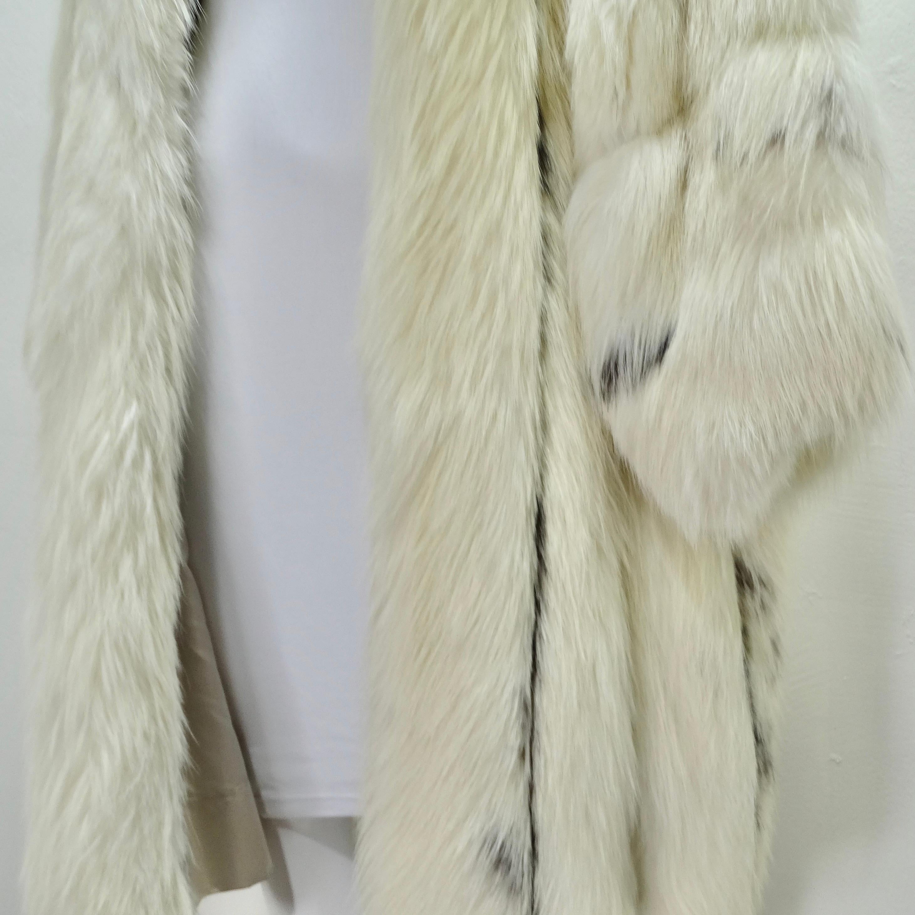 Women's or Men's Christian Dior 1970s Fox Fur Coat For Sale