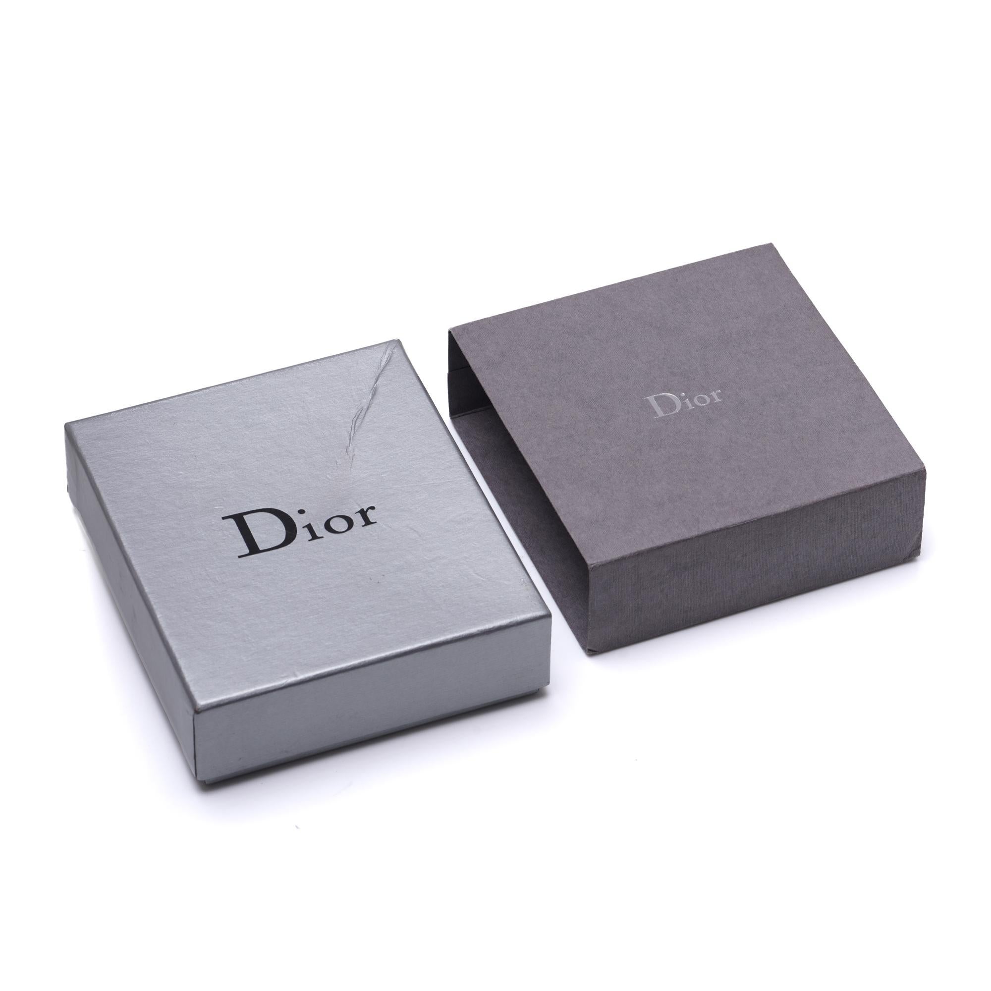 Dior vintage Heart Padlock Screw-Back Earrings with wing detail For Sale 1