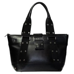 Dior Vintage Medium Street Chic Tote aus Leder 2002