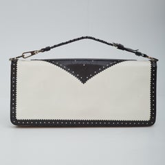 Dior Vintage Patent Black White D’trick Bag (2003)