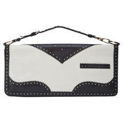 Bolso Dior Vintage Charol Negro Blanco D'trick (2003)