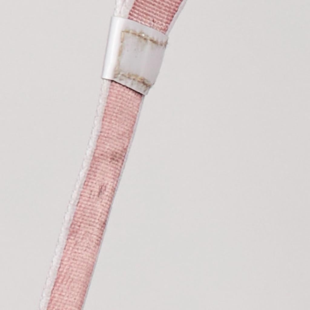 Dior Vintage Pink Flower Floral Trotter Oblique Monogram Side Bag (2002) 2