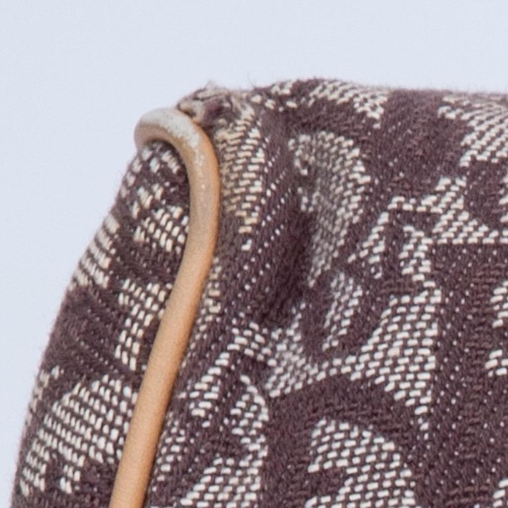 Dior Vintage Trotter Monogram Beige Boston Bowling Bag 25 (2002) 3