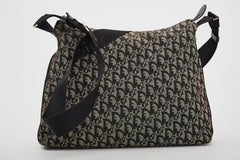 Dior Vintage Trotter Shoulder Messenger Bag Navy (2003)