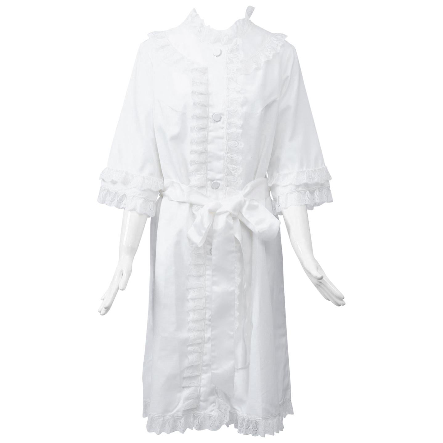 Dior Vintage White Robe