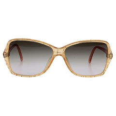 Dior Vintage Yellow Sunglasses CD 2414 55/12 130mm