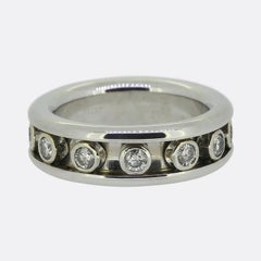 Dior Volage Floating Diamond Band Ring Size K (50)