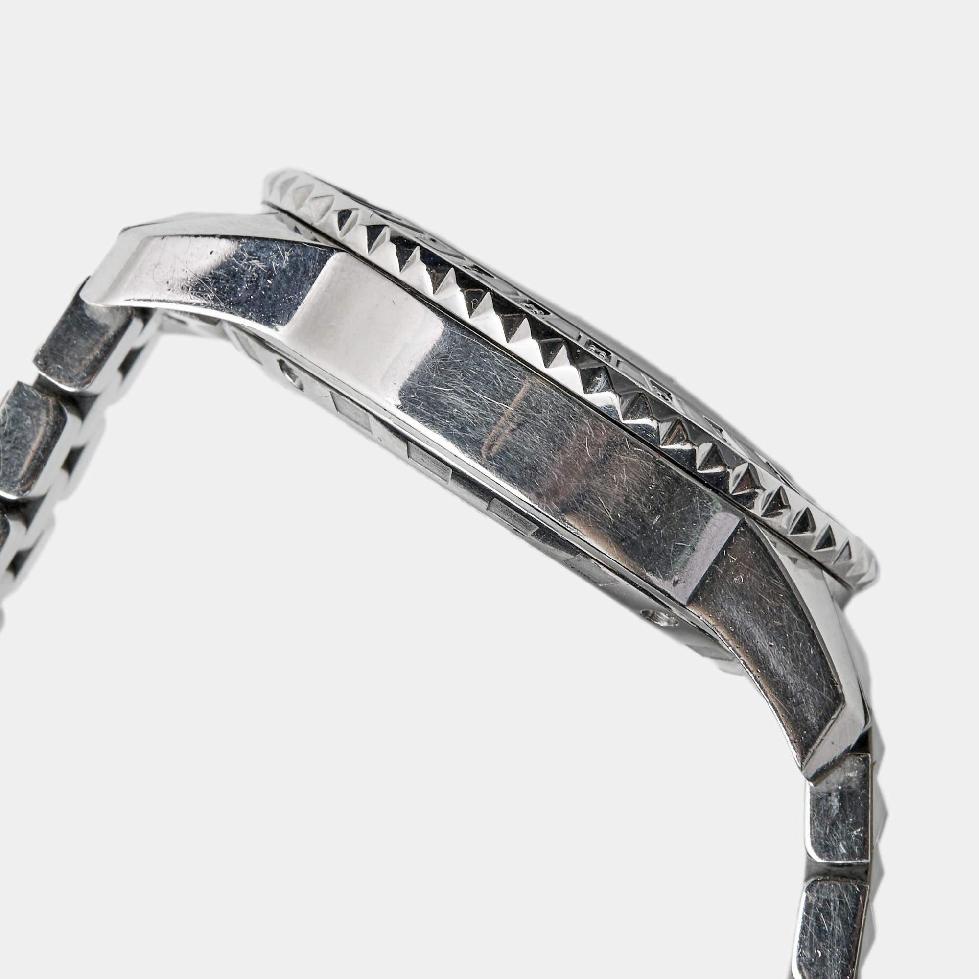 Dior White Diamonds Stainless Steel Christal CD113112M002 Women's Wristwatch 33  2
