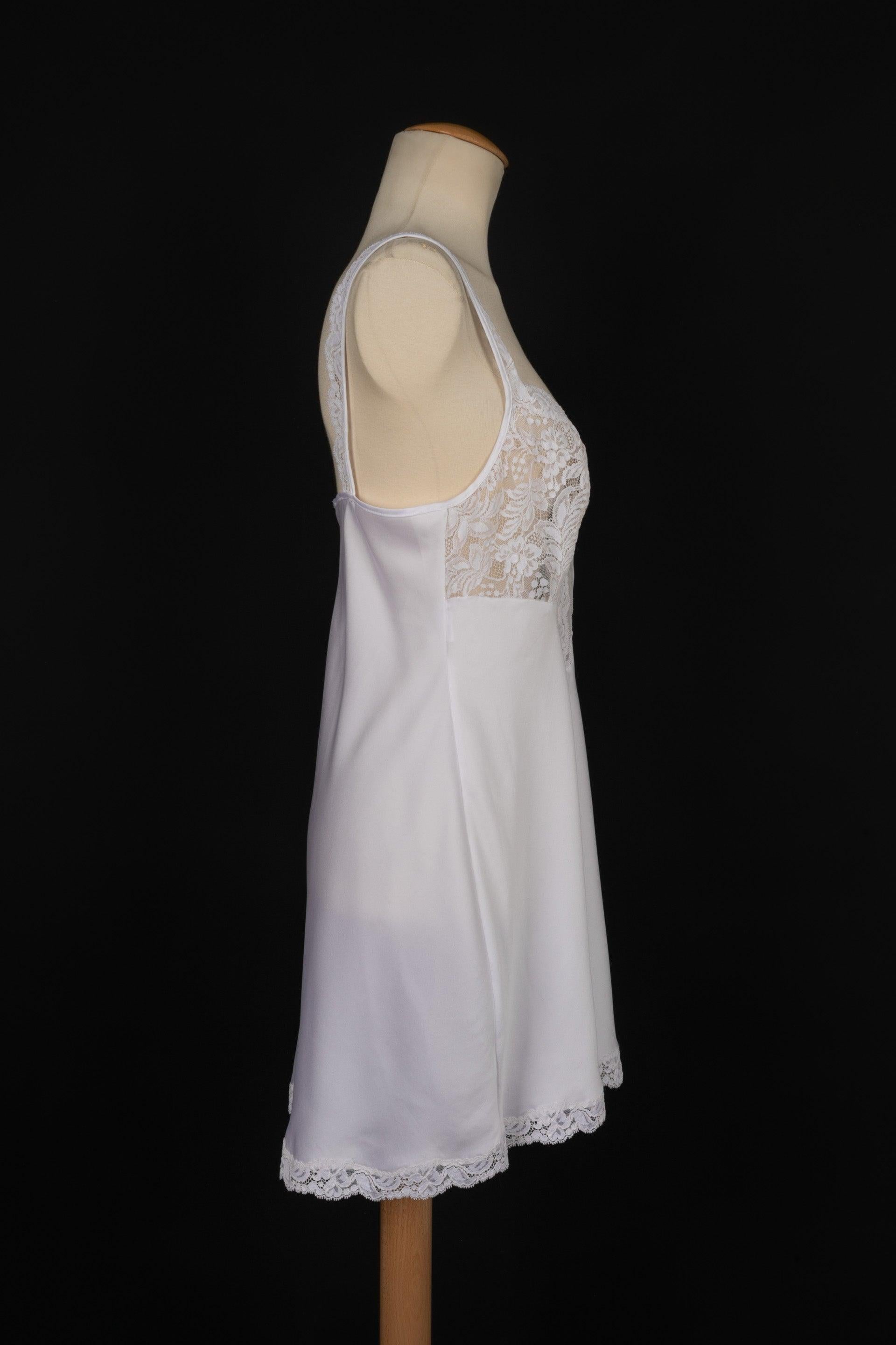 Women's Dior White Lace Babydoll