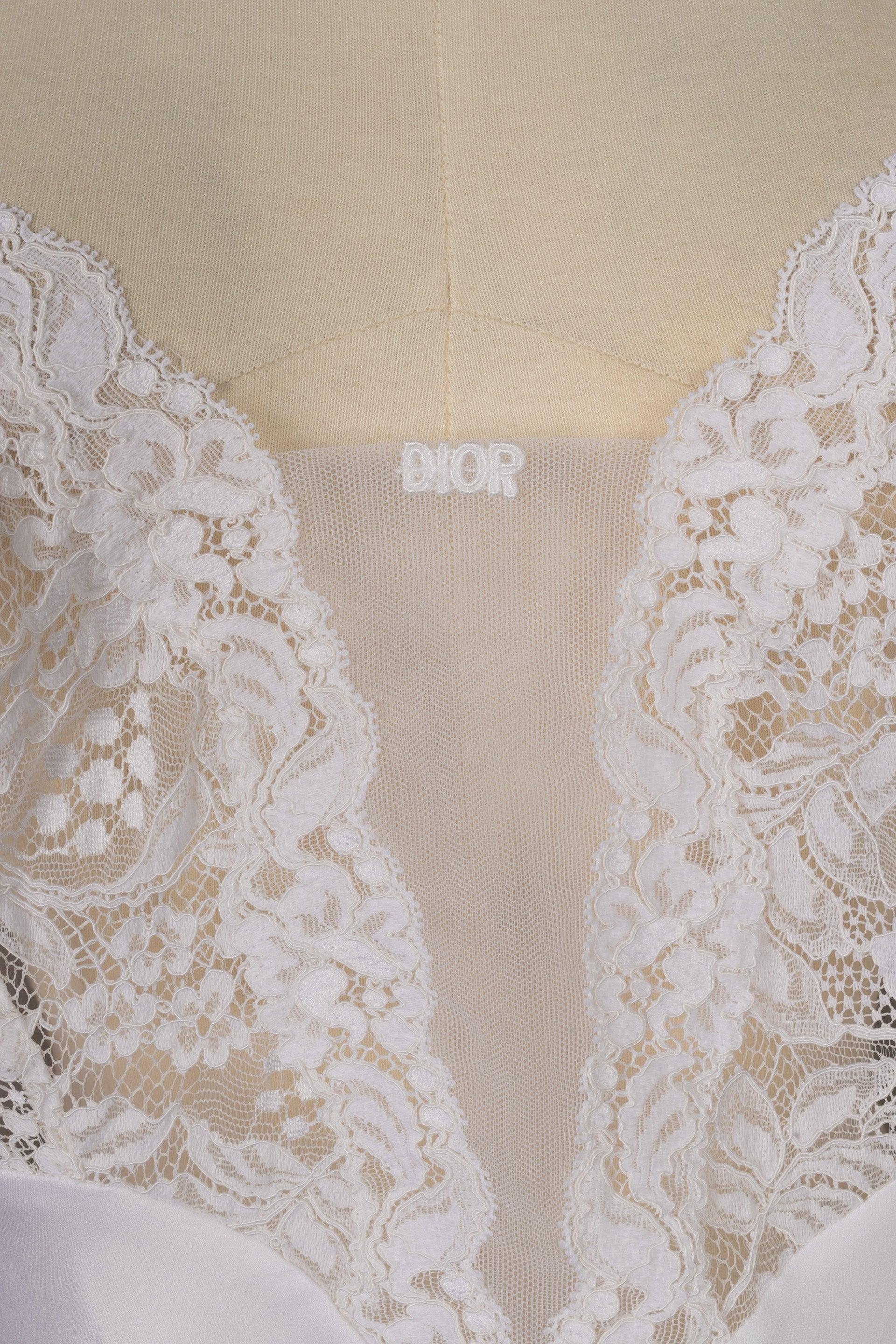 Dior White Lace Babydoll 1