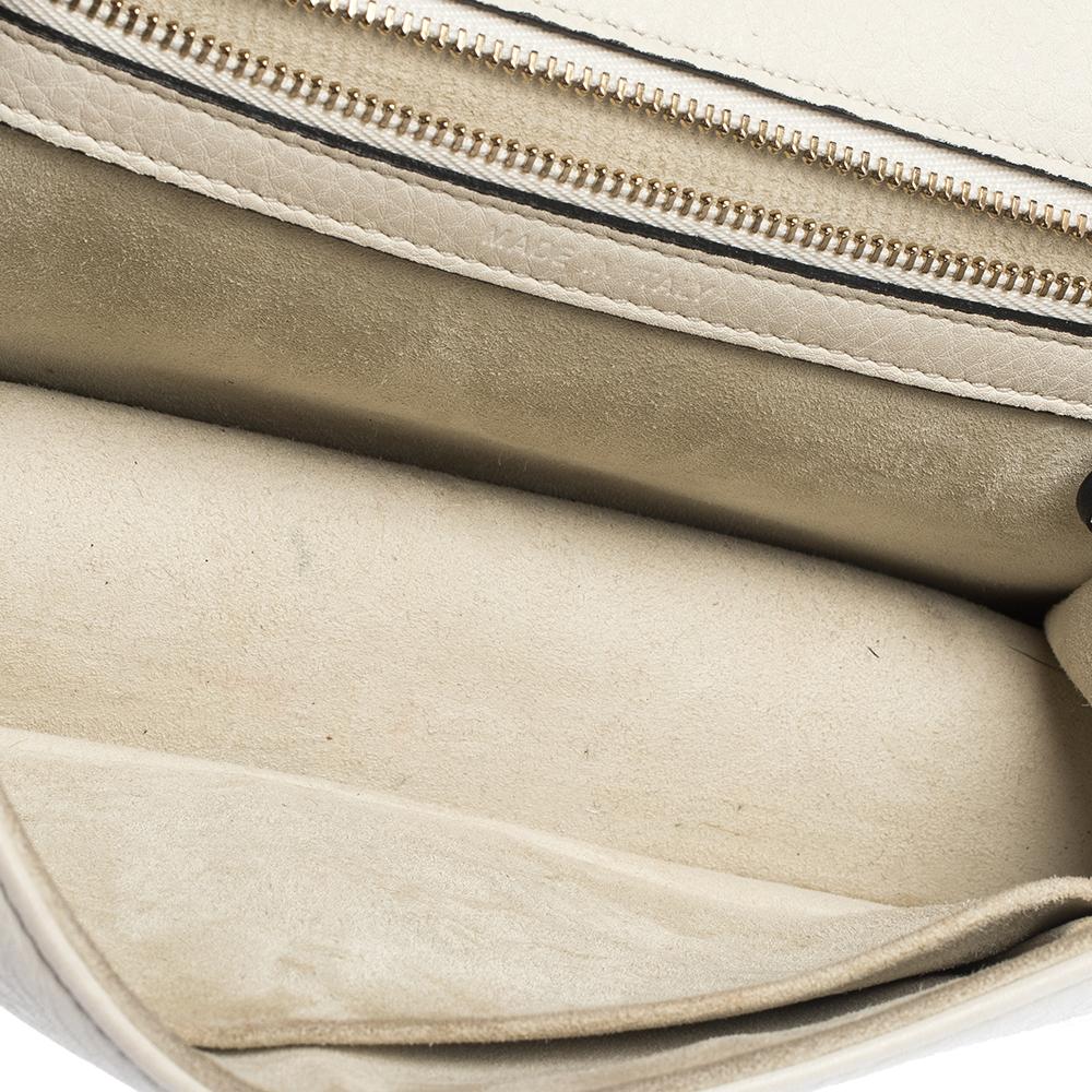 Women's Dior White Leather Small Diorama Shoulder Bag