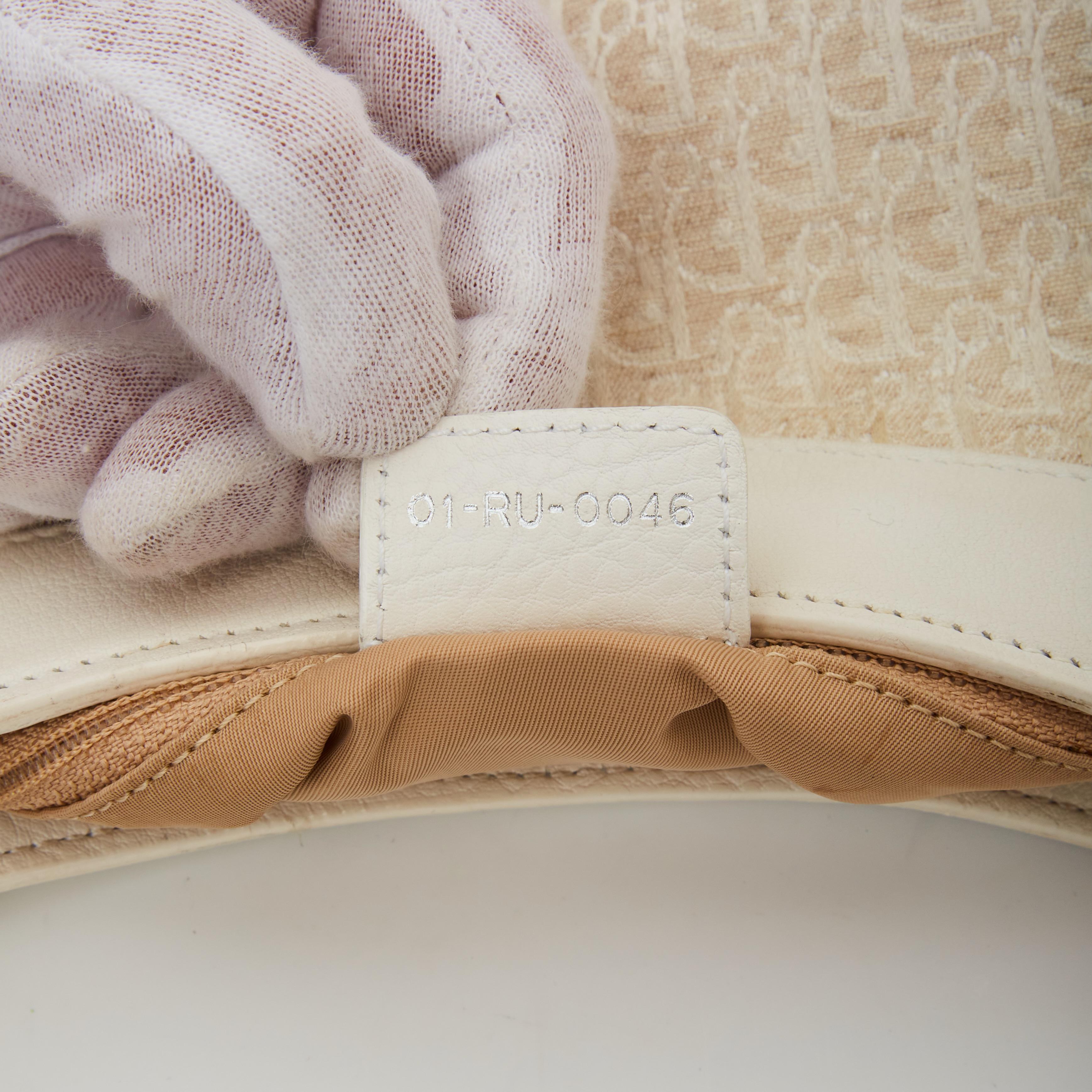Dior Weiße Monogramm Diorissimo Trotter Umhängetasche (2006) 3