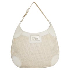 Dior Weiße Monogramm Diorissimo Trotter Umhängetasche (2006)
