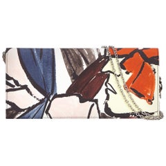 Dior White Nylon Fabric Printed Crossbody Bag Italy