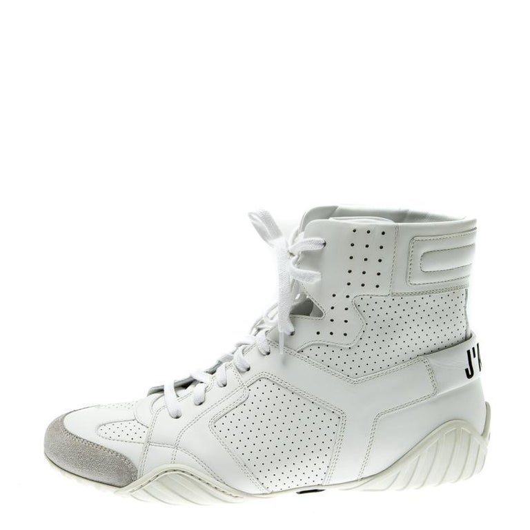 dior perforated boots