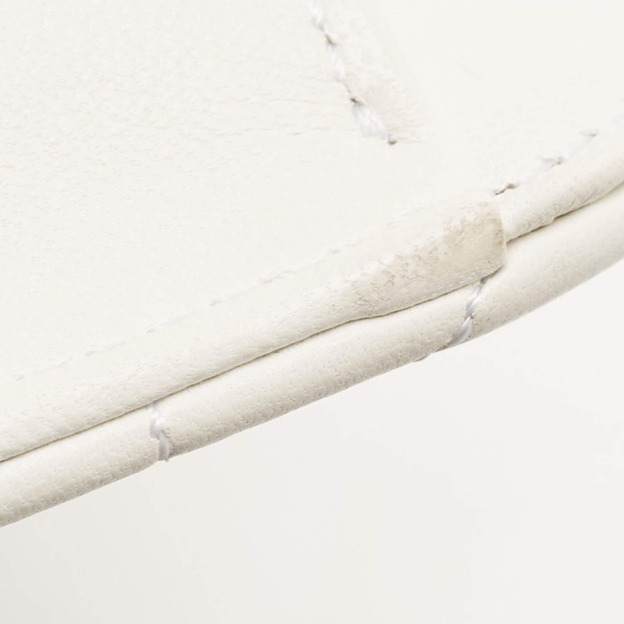 Dior White Quilted Leather Medium Miss Dior Promenade Shoulder Bag 10