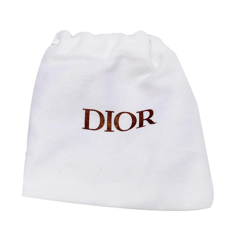 Dior White-Red Fabric And Rubber D-Connect Dioramour Sneakers Size 36.5 In New Condition In Dubai, Al Qouz 2