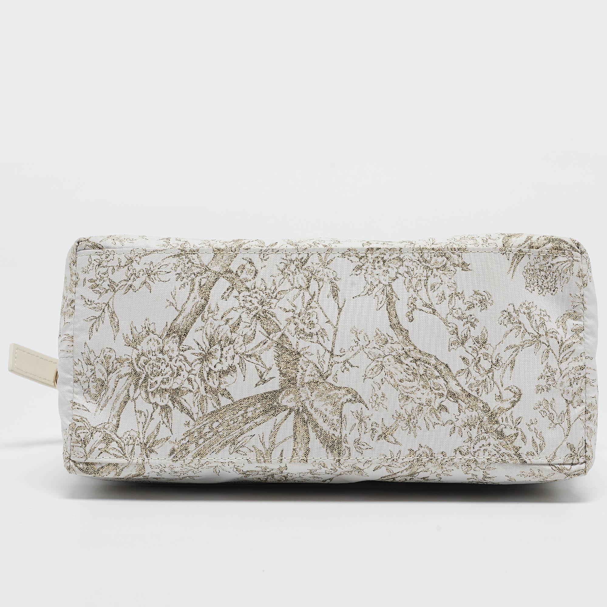 Dior White Toile de Jouy Travel Nomad Pouch 6