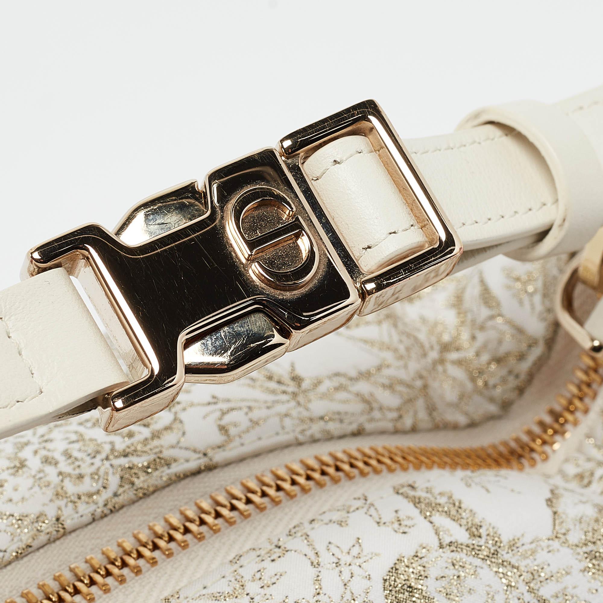 Dior White Toile de Jouy Travel Nomad Pouch 2