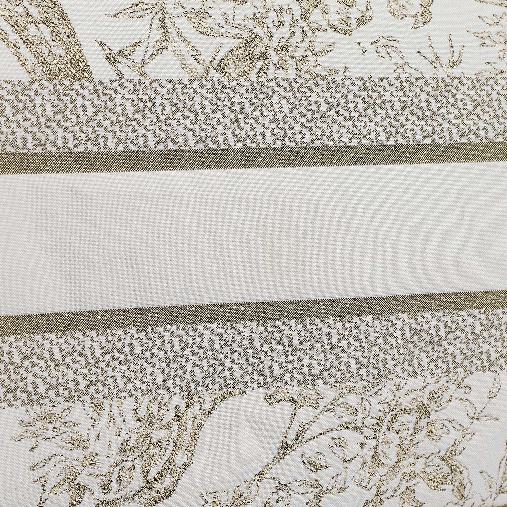 Dior White Toile de Jouy Travel Nomad Pouch 4