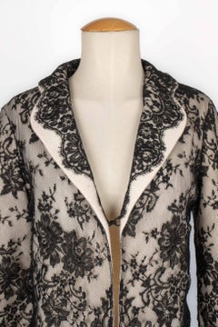 Dior White Wool Jacket Fall, 2005