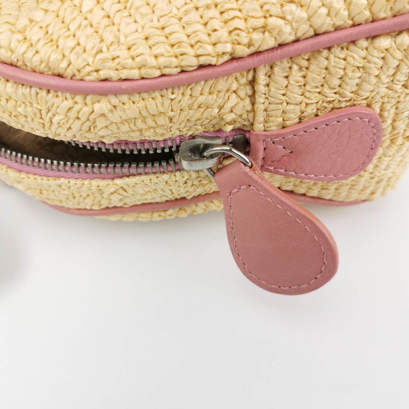 Dior Bolso Boston Bordado Floral Piel Rosa 5