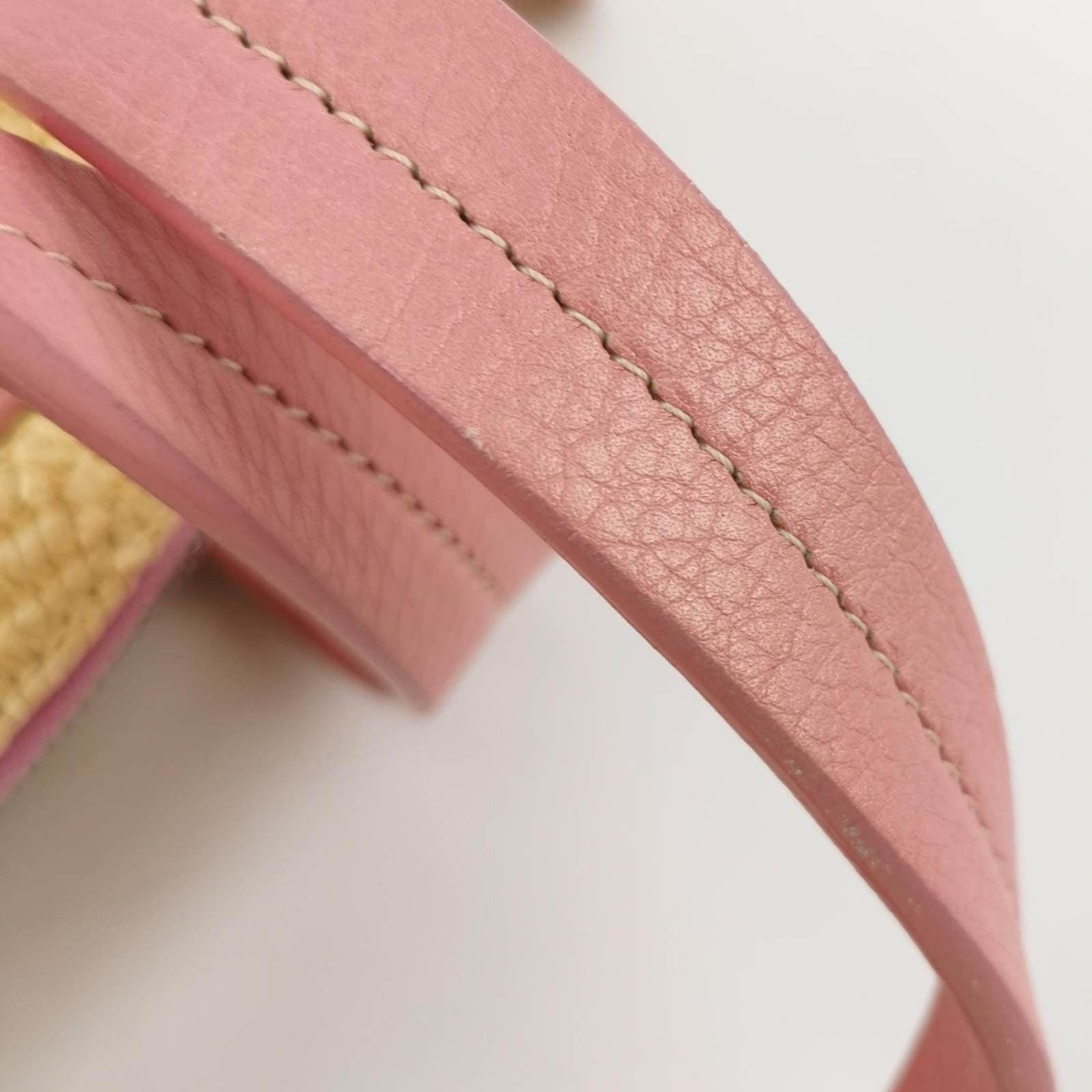Dior Bolso Boston Bordado Floral Piel Rosa 7