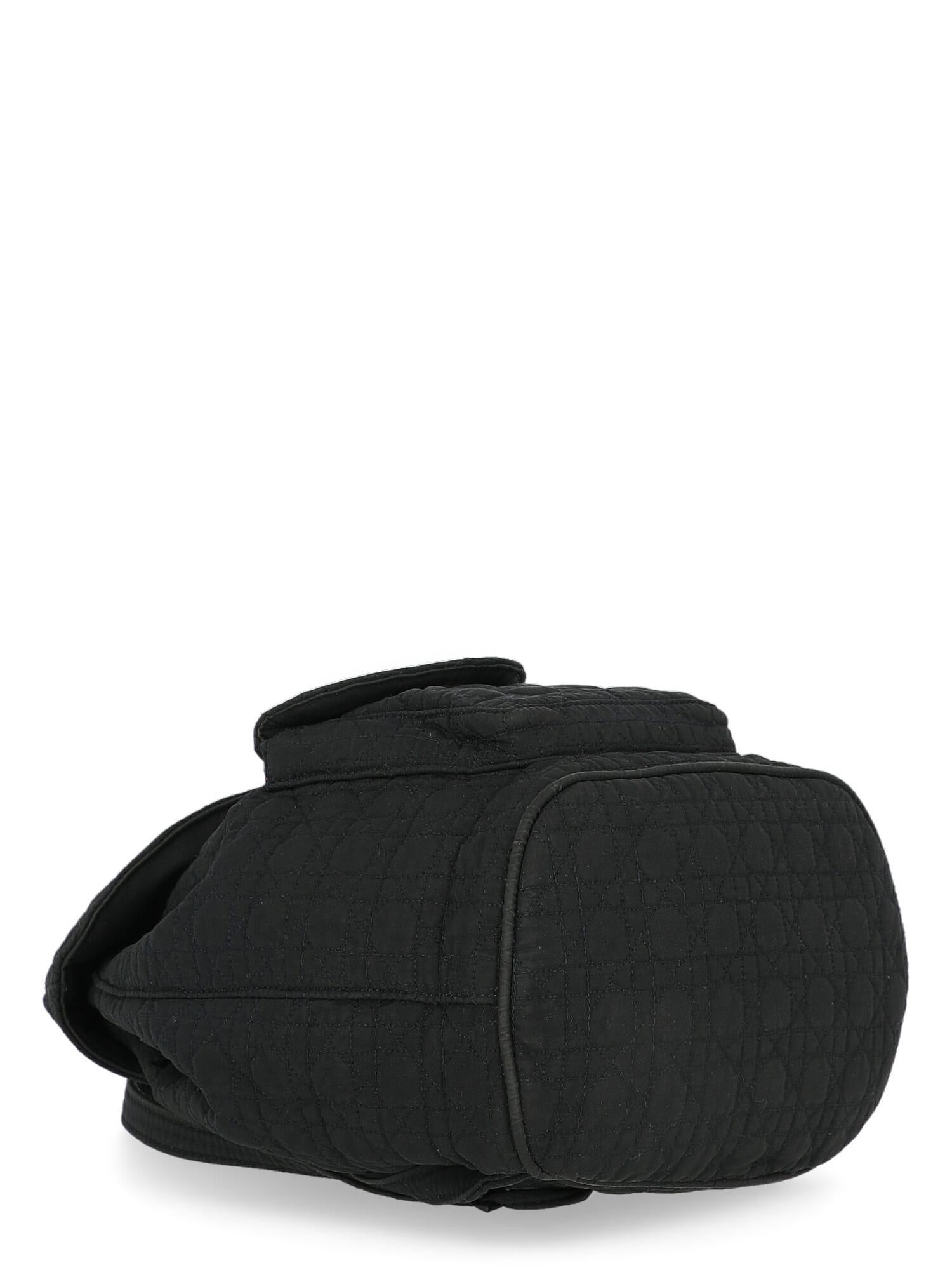 Dior Woman Backpacks Black Fabric For Sale 1
