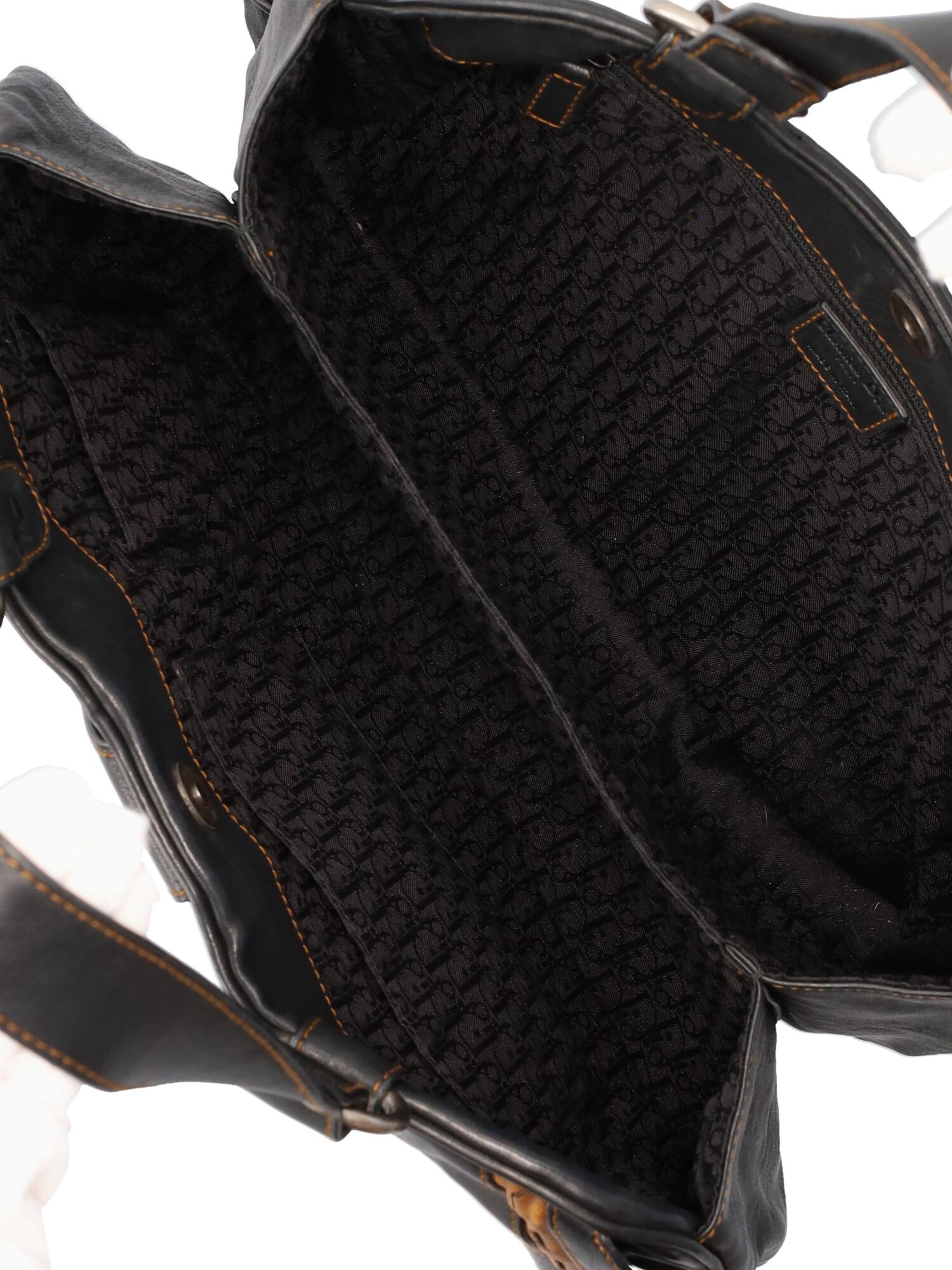 Dior Women Handbags Black, Brown Leather  For Sale 1