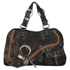 Dior Women Handbags Black, Brown Leather 
