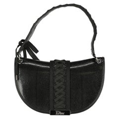Dior  Women   Shoulder bags  Black Leather 