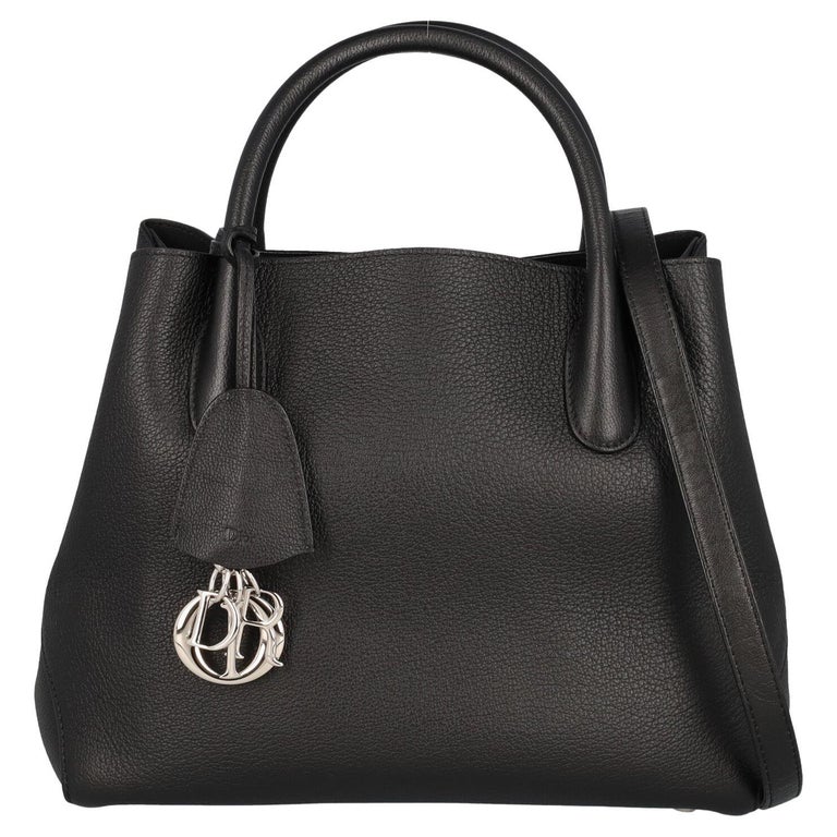 Dior Women Shoulder bags Black Leather For Sale at 1stDibs